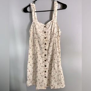 American eagle cream colored sundress